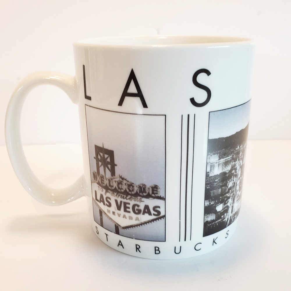 Starbucks Barista City Scenes 2003 Las Vegas Ceramic Coffee Mug